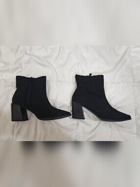 Torrid Black Heeled Booties